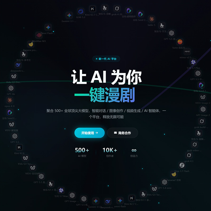 AI内容创作应用素材